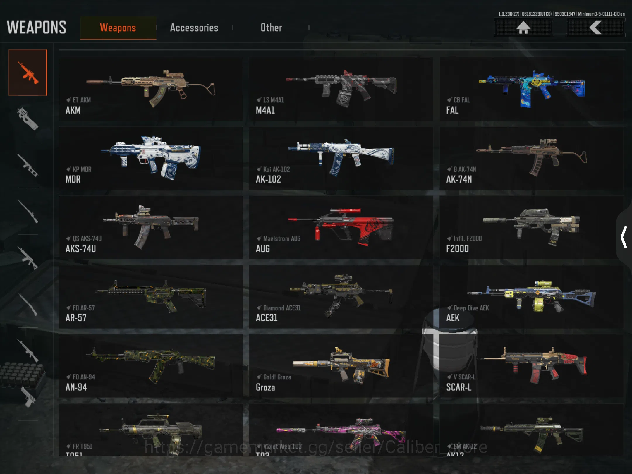 Arena Breakout Accounts 616M T7 Skin wrath suit 2 gloves 461 t7 negotiable image 12
