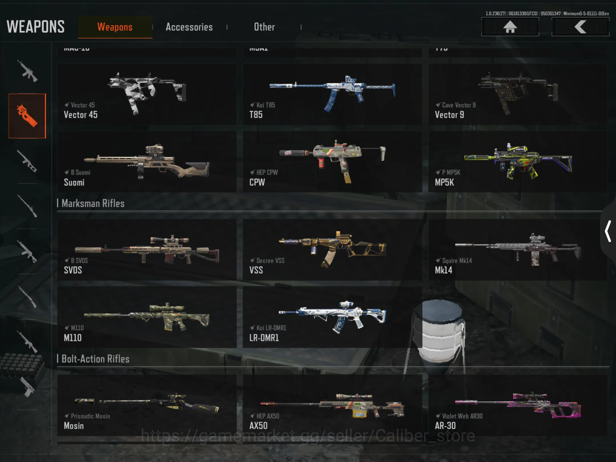 Arena Breakout Accounts 616M T7 Skin wrath suit 2 gloves 461 t7 negotiable image 14
