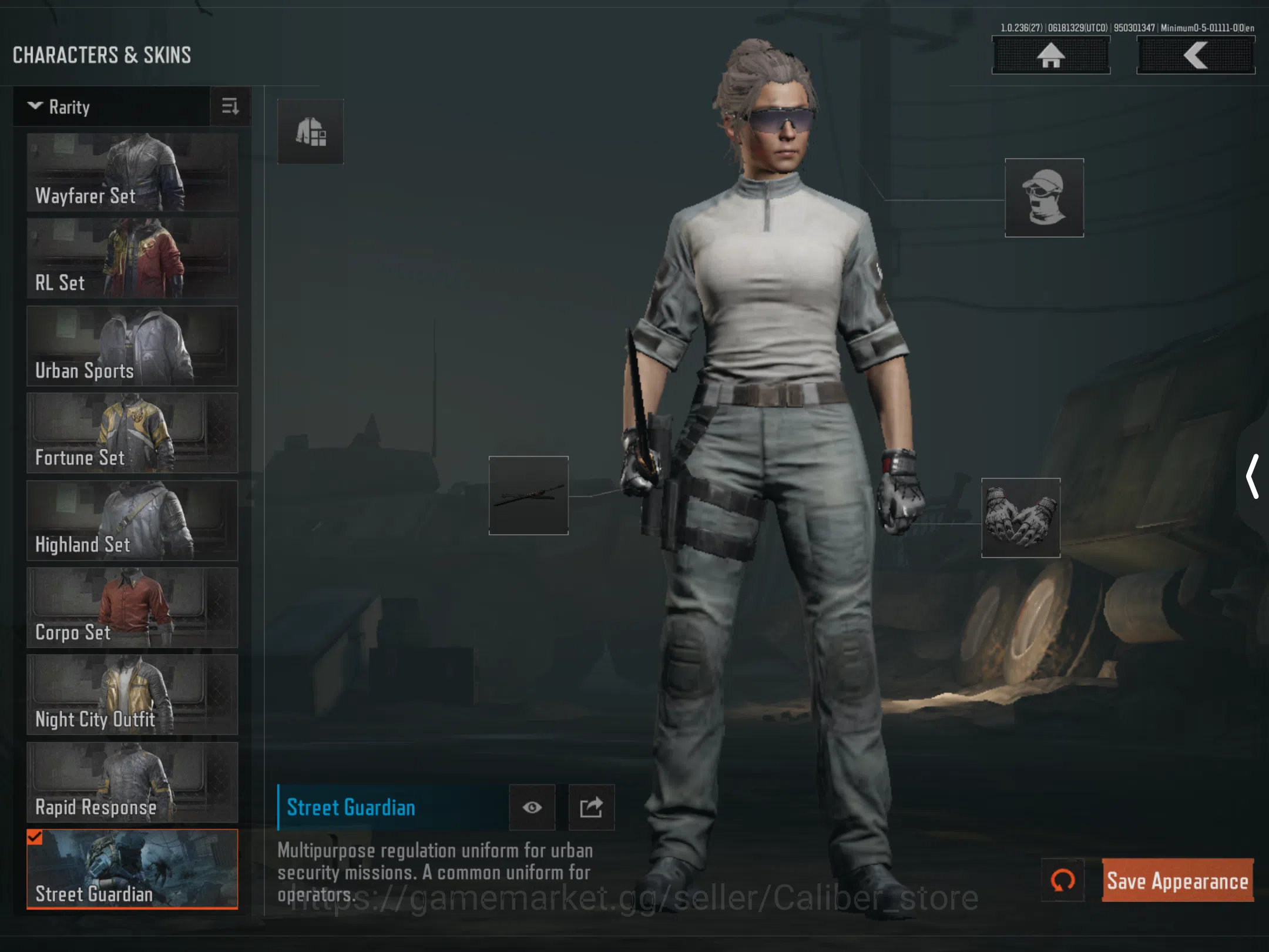 Arena Breakout Accounts 616M T7 Skin wrath suit 2 gloves 461 t7 negotiable image 6