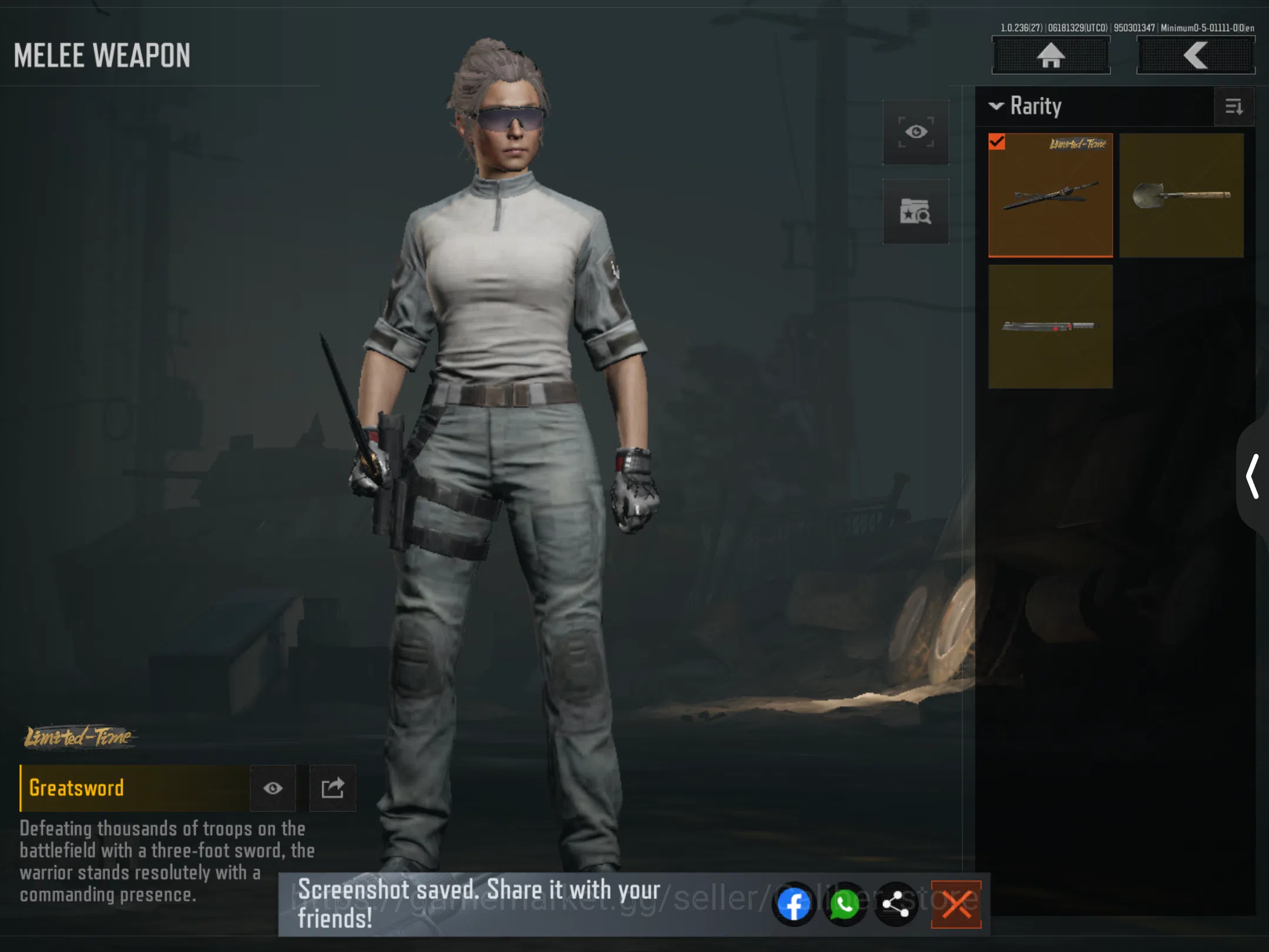 Arena Breakout Accounts 616M T7 Skin wrath suit 2 gloves 461 t7 negotiable image 7