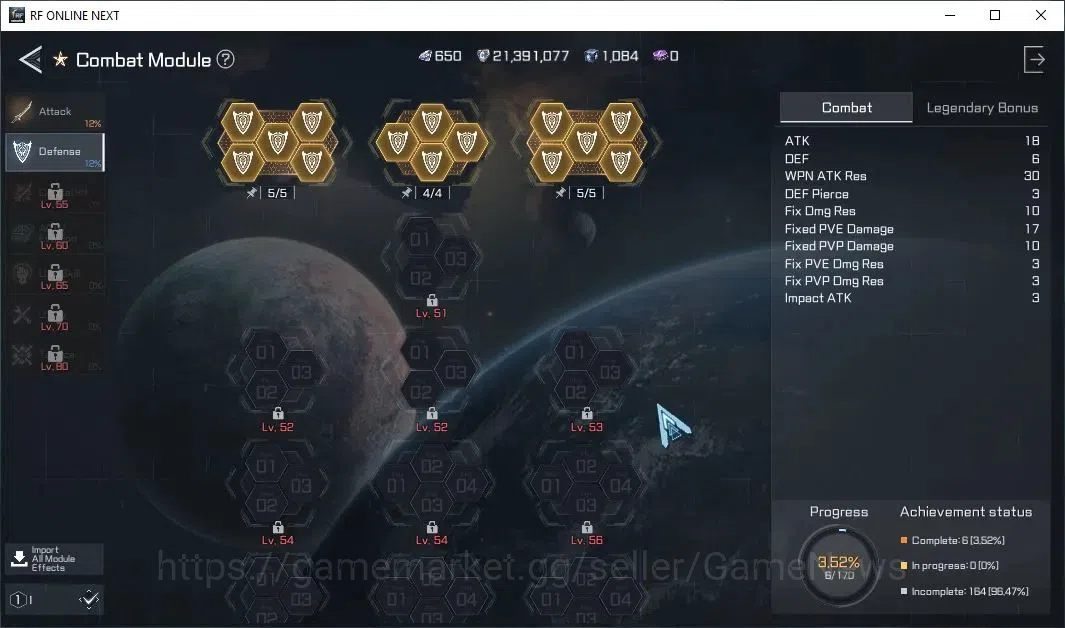 RF Online Next Accounts Starter Anka 2 | Lvl 50 | 650 Diamond + 31k CP + 2 image 13