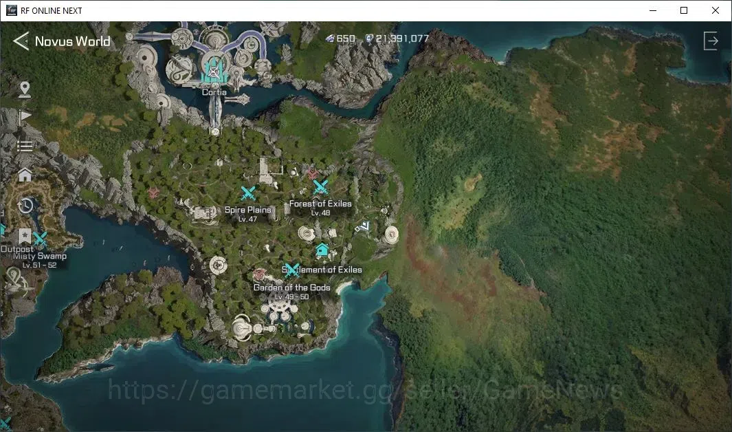 RF Online Next Accounts Starter Anka 2 | Lvl 50 | 650 Diamond + 31k CP + 2 image 16