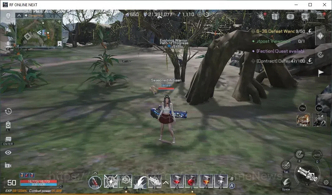 RF Online Next Accounts Starter Anka 2 | Lvl 50 | 650 Diamond + 31k CP + 2 image 2