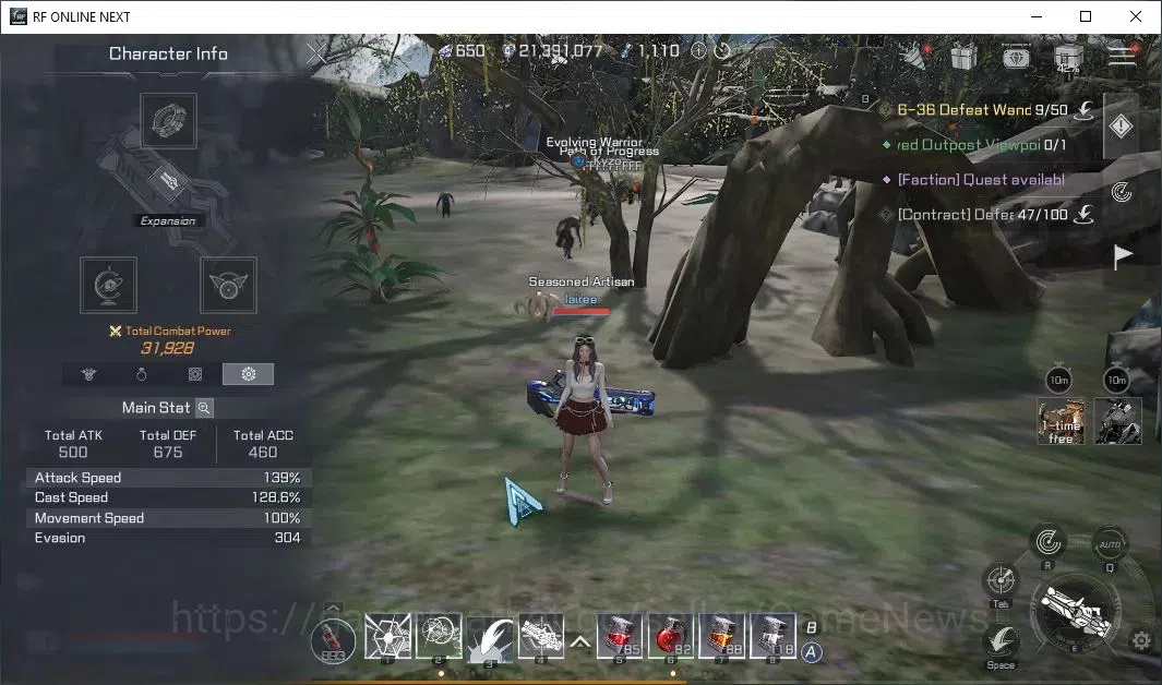RF Online Next Accounts Starter Anka 2 | Lvl 50 | 650 Diamond + 31k CP + 2 image 6