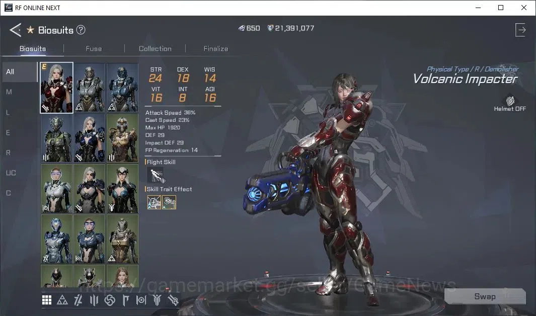 RF Online Next Accounts Starter Anka 2 | Lvl 50 | 650 Diamond + 31k CP + 2 image 7