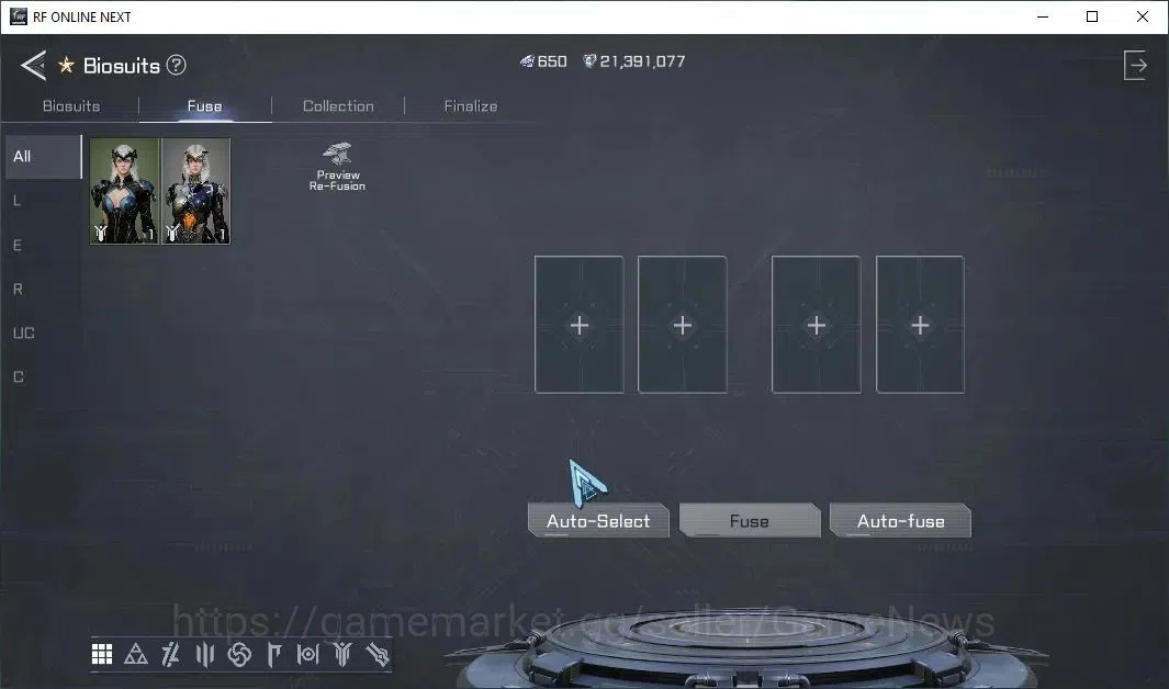 RF Online Next Accounts Starter Anka 2 | Lvl 50 | 650 Diamond + 31k CP + 2 image 8