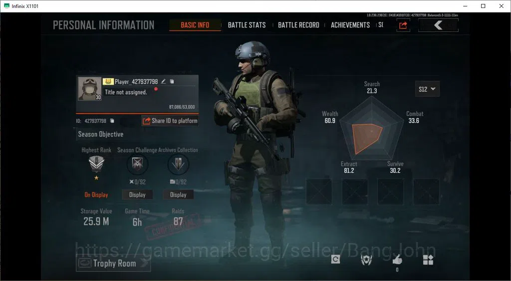 Arena Breakout Accounts MOBILE|LVL30 SV 25,9 M|CV 24,6 M|MORE SK WEAPON MO image 7