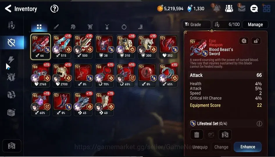Epic Seven Accounts GLOBAL Unverif|New Era|2 ML(Rhiana&Luciel,FLidica) image 14