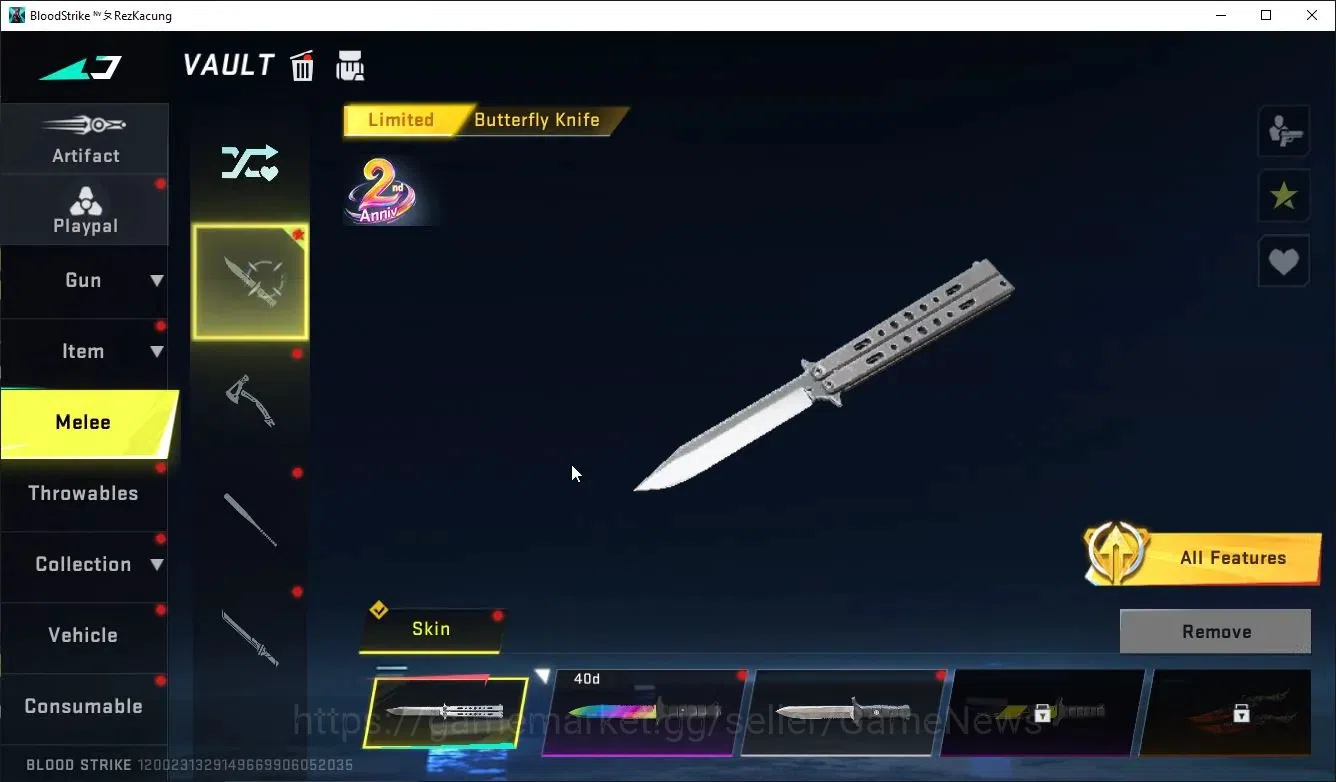 Blood Strike Accounts ASIA|ETERNAL DeAgle+Collab TR FN2000,Takemichi,7DS image 12