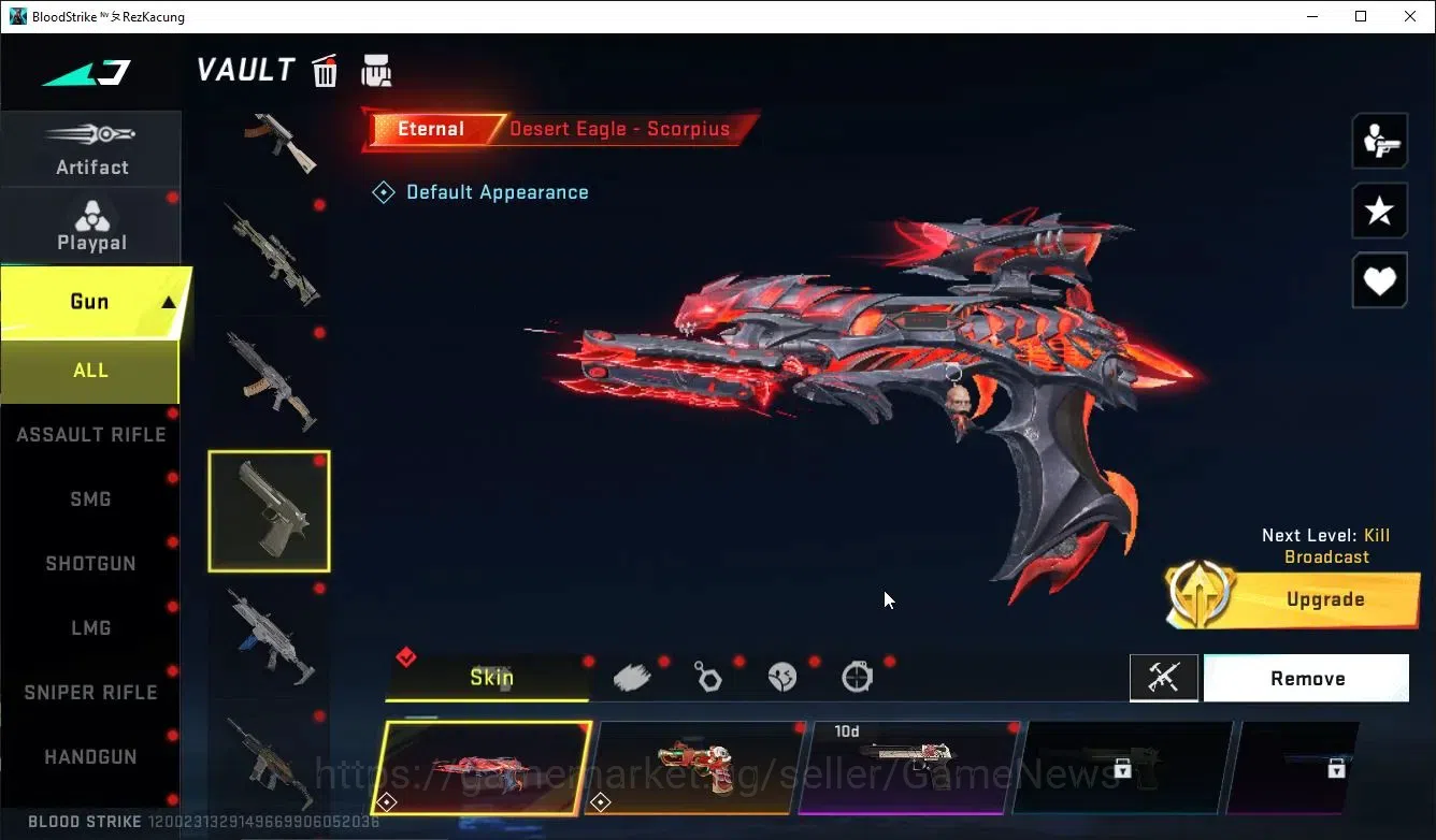 Blood Strike Accounts ASIA|ETERNAL DeAgle+Collab TR FN2000,Takemichi,7DS image 13