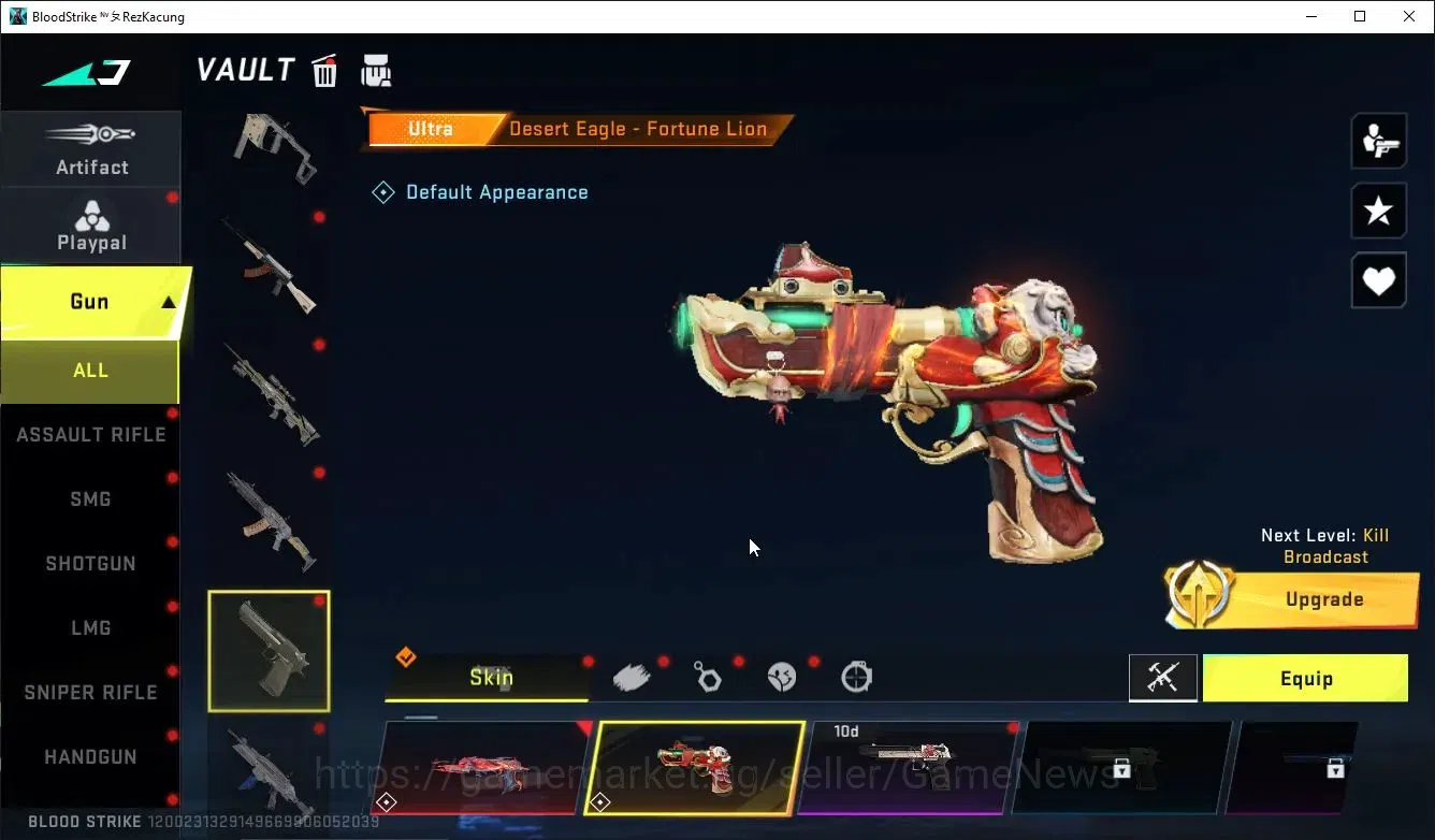 Blood Strike Accounts ASIA|ETERNAL DeAgle+Collab TR FN2000,Takemichi,7DS image 19