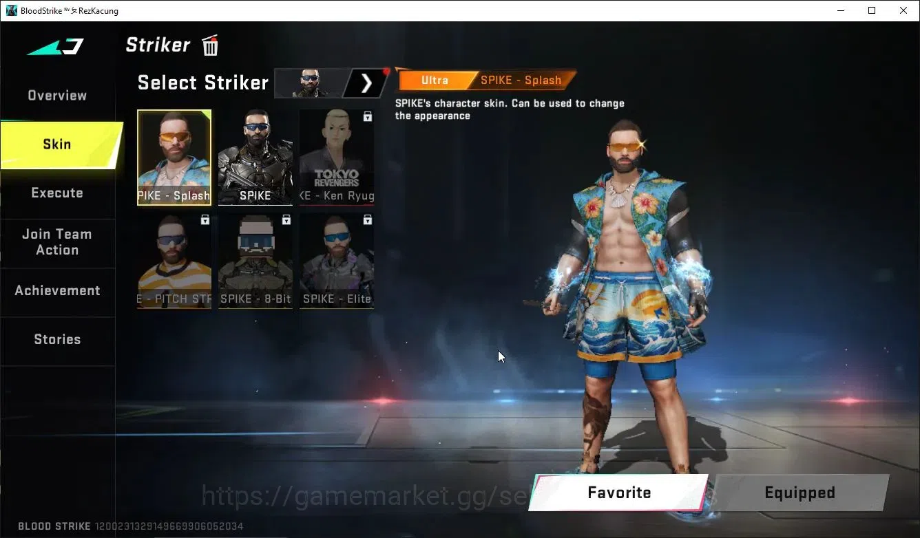 Blood Strike Accounts ASIA|ETERNAL DeAgle+Collab TR FN2000,Takemichi,7DS image 7