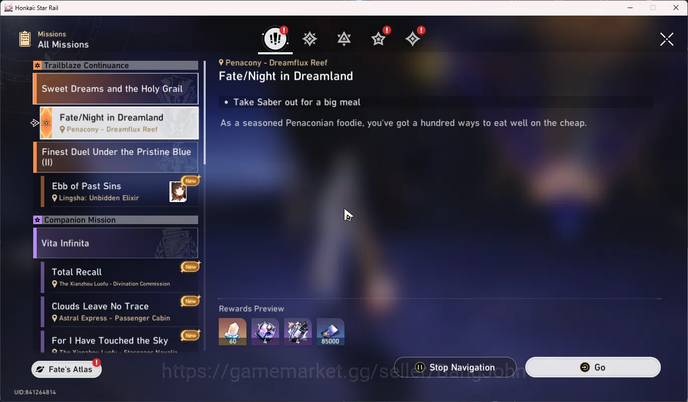 Honkai Star Rail Accounts ASIA TL 70 | 14 Limit Evernight Sign,Saber Tribbie image 12