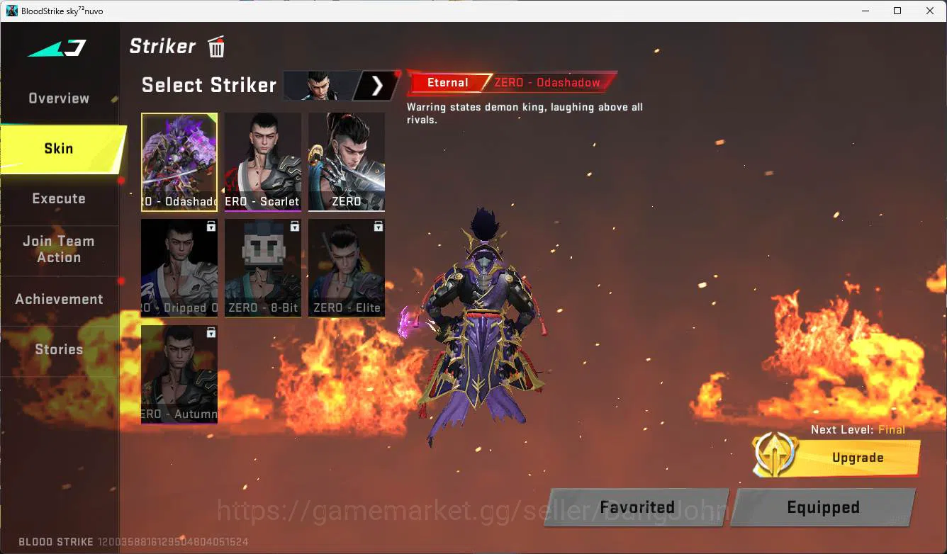Blood Strike Accounts ASIA | eternal Zero, bleach Ethan, ultra jet, PLYP image 2