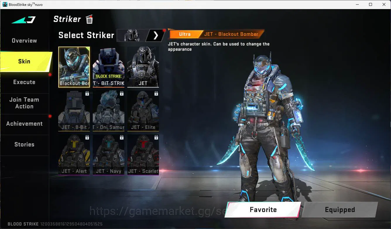 Blood Strike Accounts ASIA | eternal Zero, bleach Ethan, ultra jet, PLYP image 4