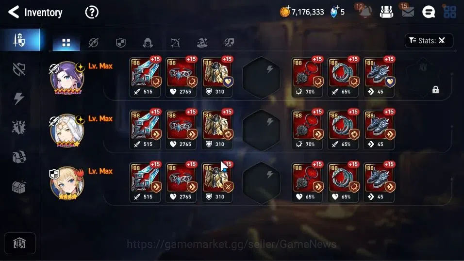 Epic Seven Accounts GLOBAL Unverif|New Era|3 ML(Salome,LOT Scales,Beli image 19
