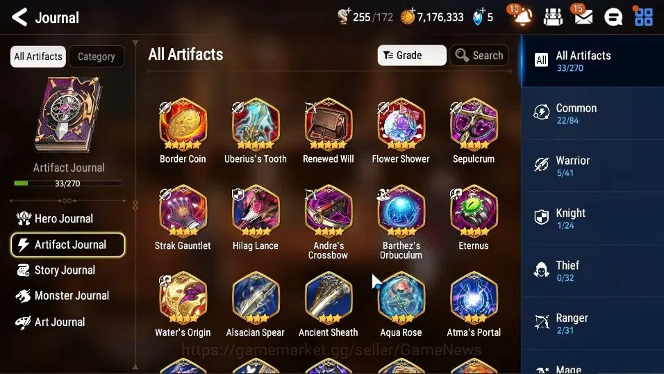 Epic Seven Accounts GLOBAL Unverif|New Era|3 ML(Salome,LOT Scales,Beli image 9