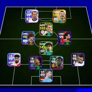 eFootball Accounts Legends & Iconic Players Android|Big Time Lionel Messi 15 Jul'26|2 EPIC Legend (Frank Rijkaard,Wesley