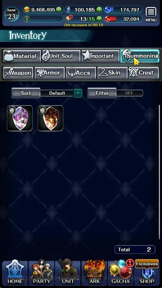 Last Cloudia Accounts GLOBAL|Rank 23|100k Crystal|Collab (Goddess Tilith image 18