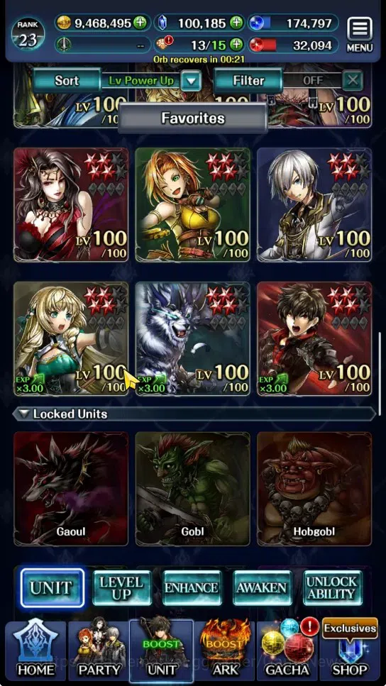 Last Cloudia Accounts GLOBAL|Rank 23|100k Crystal|Collab (Goddess Tilith image 3