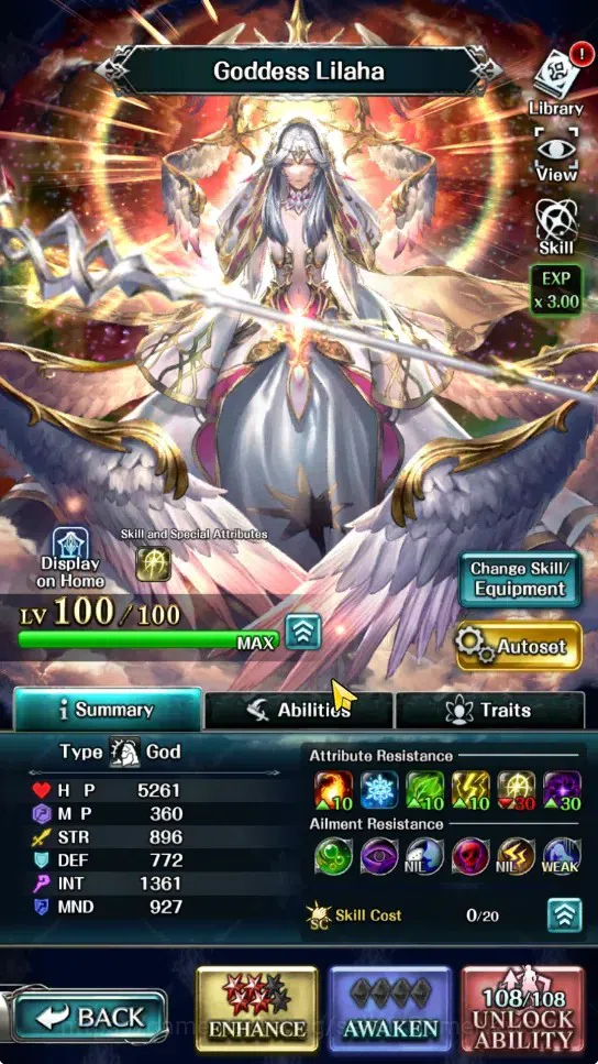 Last Cloudia Accounts GLOBAL|Rank 23|100k Crystal|Collab (Goddess Tilith image 7