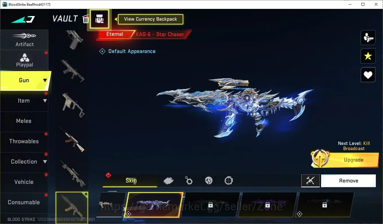 Blood Strike Accounts Starter ASIA|STARTER|STARTER|KAG-Star Chaser|2 Legendary Chest|1 Epic Name Card|1 Rare 1