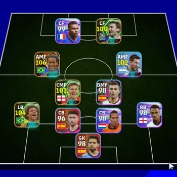eFootball Accounts Legends & Iconic Players Android|Big Time Ronaldinho Gaucho|Epic Marcelo,Gerrard,Shevchenko|ShowTime