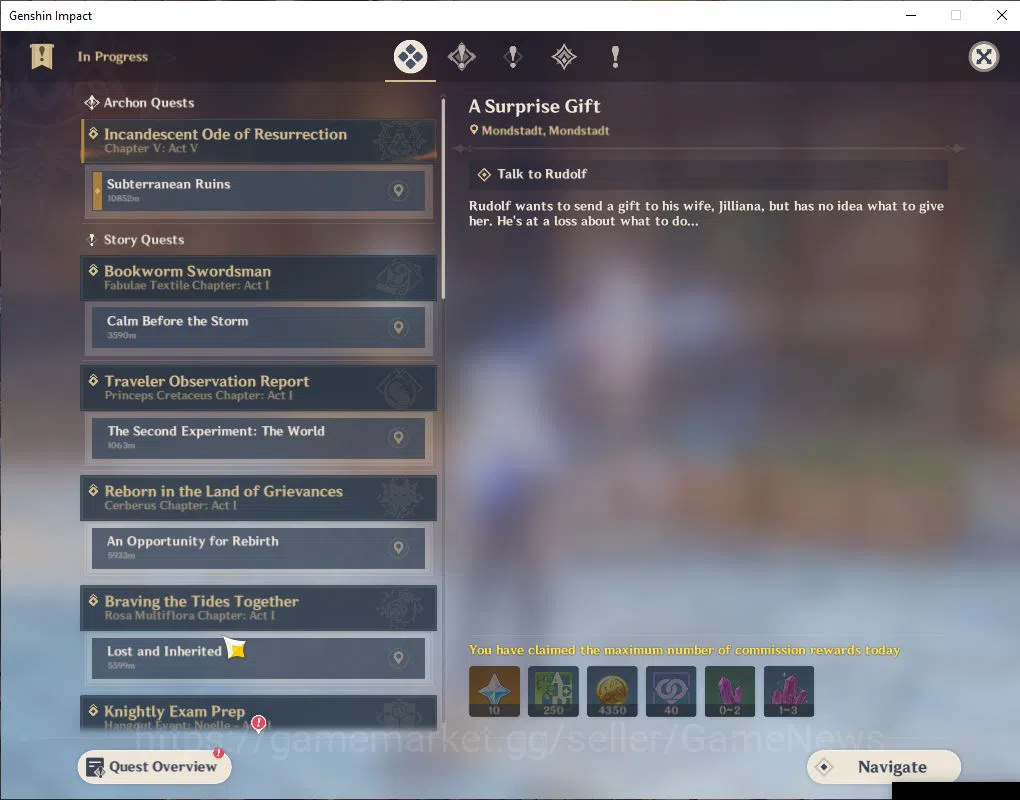 Genshin Impact Accounts ASIA |AR 56|8 Limit+7(*5Wep)|Nahida+Sign,Raiden,Ye image 10