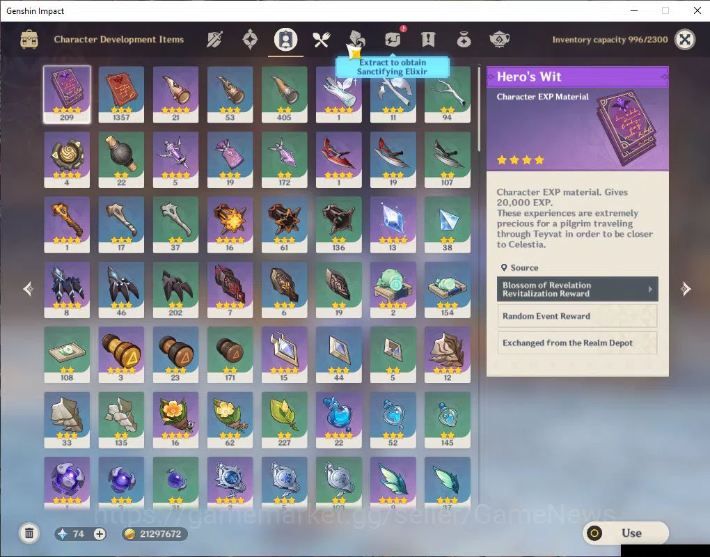 Genshin Impact Accounts ASIA |AR 56|8 Limit+7(*5Wep)|Nahida+Sign,Raiden,Ye image 6