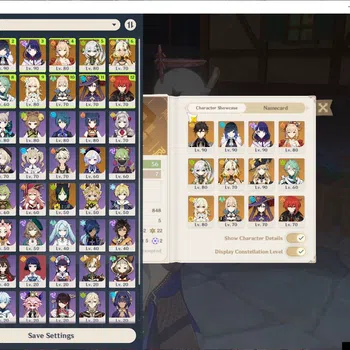 Genshin Impact Mid Game ASIA |AR 56|8 Limit+7(*5Wep)|Nahida+Sign,Raiden,Ye image 1