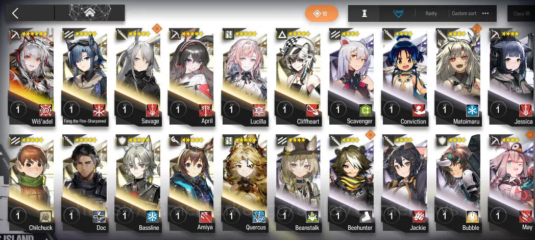 Arknights Accounts Mid-Tier Lv 24|54 OP+1 Skin| Starter |Wisadel + 75520 Orundum + 99 Originium|Chapter 2-9|Check SS|(AK1198) 3
