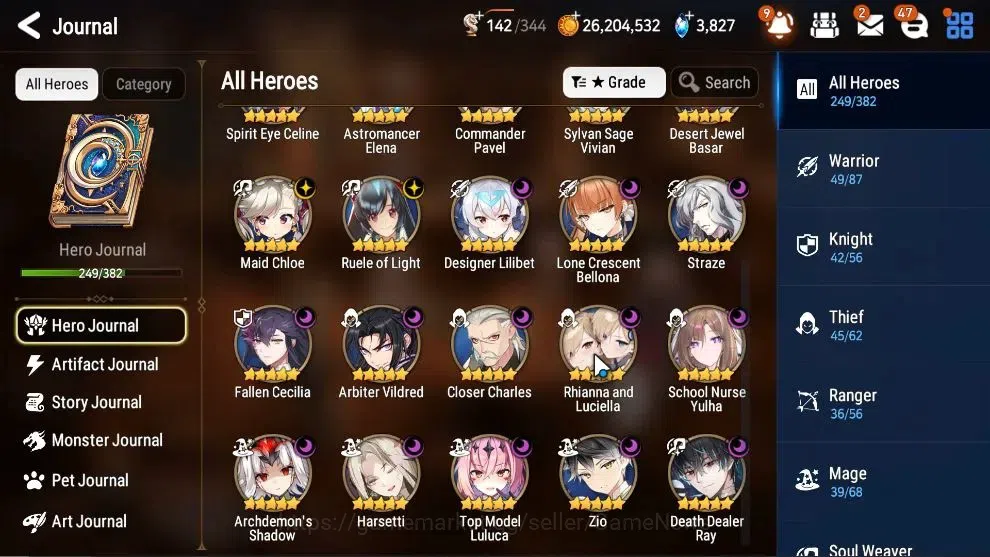 Epic Seven Accounts Global Verif|25ML(Schol N Yulha,RnL,MonarS Iseria, image 7