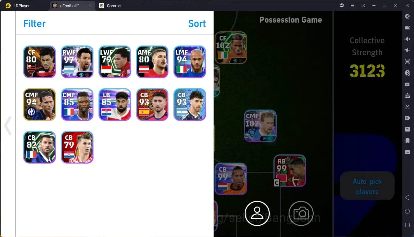 eFootball Accounts を購入 - Mobile | PW 3123 | Epic Rui Costa