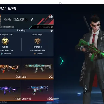 Blood Strike Accounts Others ASIA|1 Limited: Origin-12|1 ENZO Aircraft|3 ULTRA GUNS|2 ULTRA STRIKER|3 LEGENDARY GUNS|Check