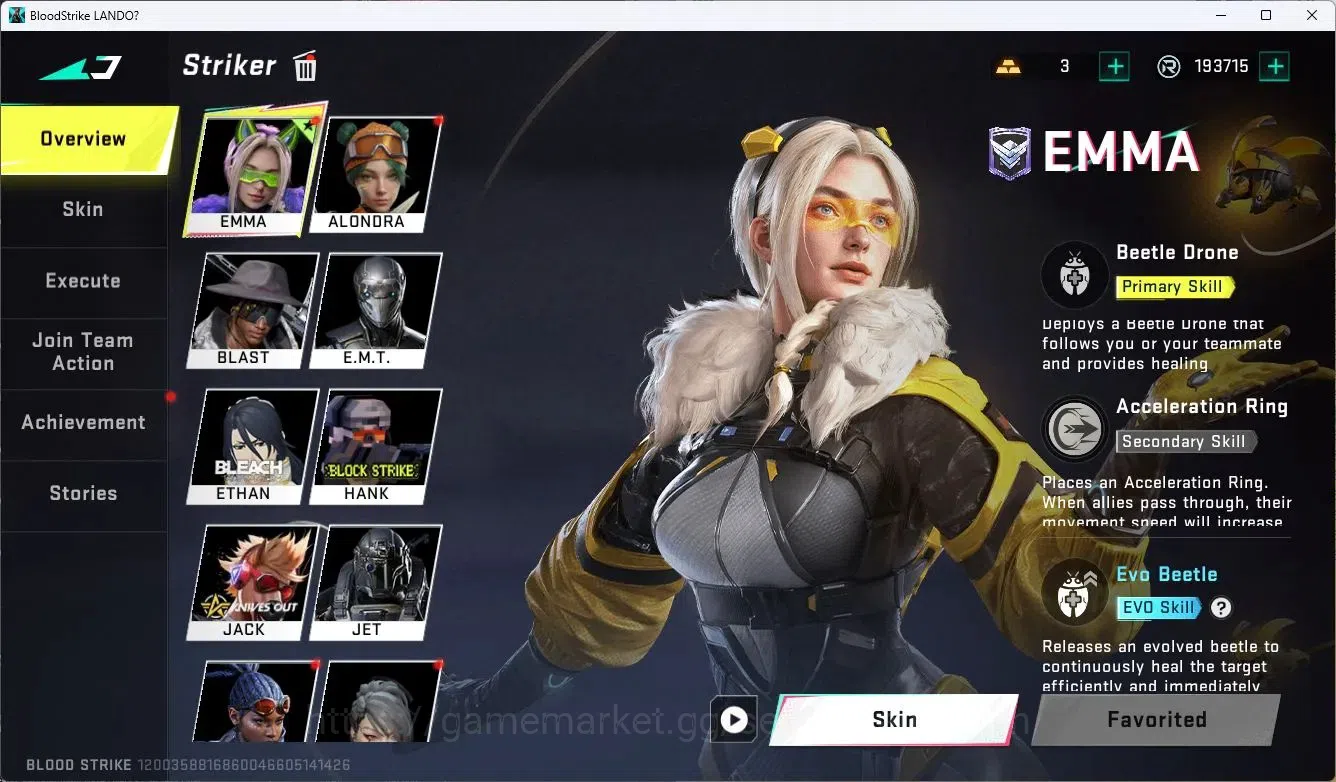 Blood Strike Accounts ASIA | EVO FAL-Evolved Draco | 2 Collab Skins | 3  image 10