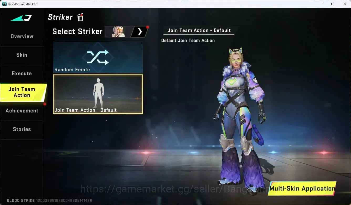 Blood Strike Accounts ASIA | EVO FAL-Evolved Draco | 2 Collab Skins | 3  image 12