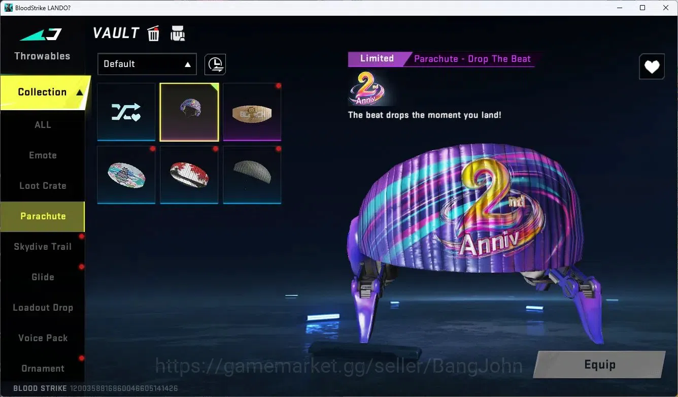 Blood Strike Accounts ASIA | EVO FAL-Evolved Draco | 2 Collab Skins | 3  image 17