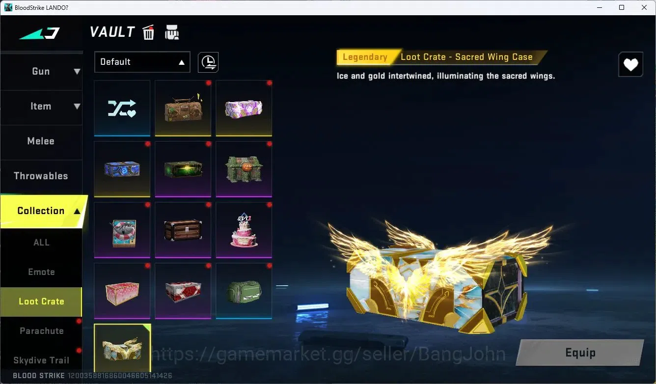 Blood Strike Accounts ASIA | EVO FAL-Evolved Draco | 2 Collab Skins | 3  image 18