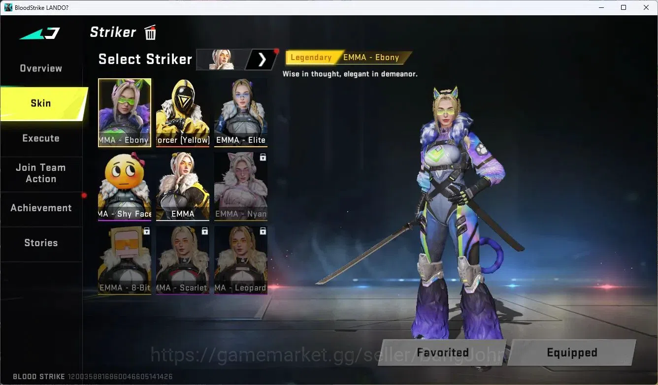 Blood Strike Accounts ASIA | EVO FAL-Evolved Draco | 2 Collab Skins | 3  image 9