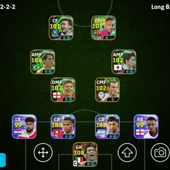 eFootball Accounts Legends & Iconic Players Mobile |PW 3156|BIGT Buffon,Epic Kaka Sneijder Gerrard Shinji,Shwt Yamal Messi