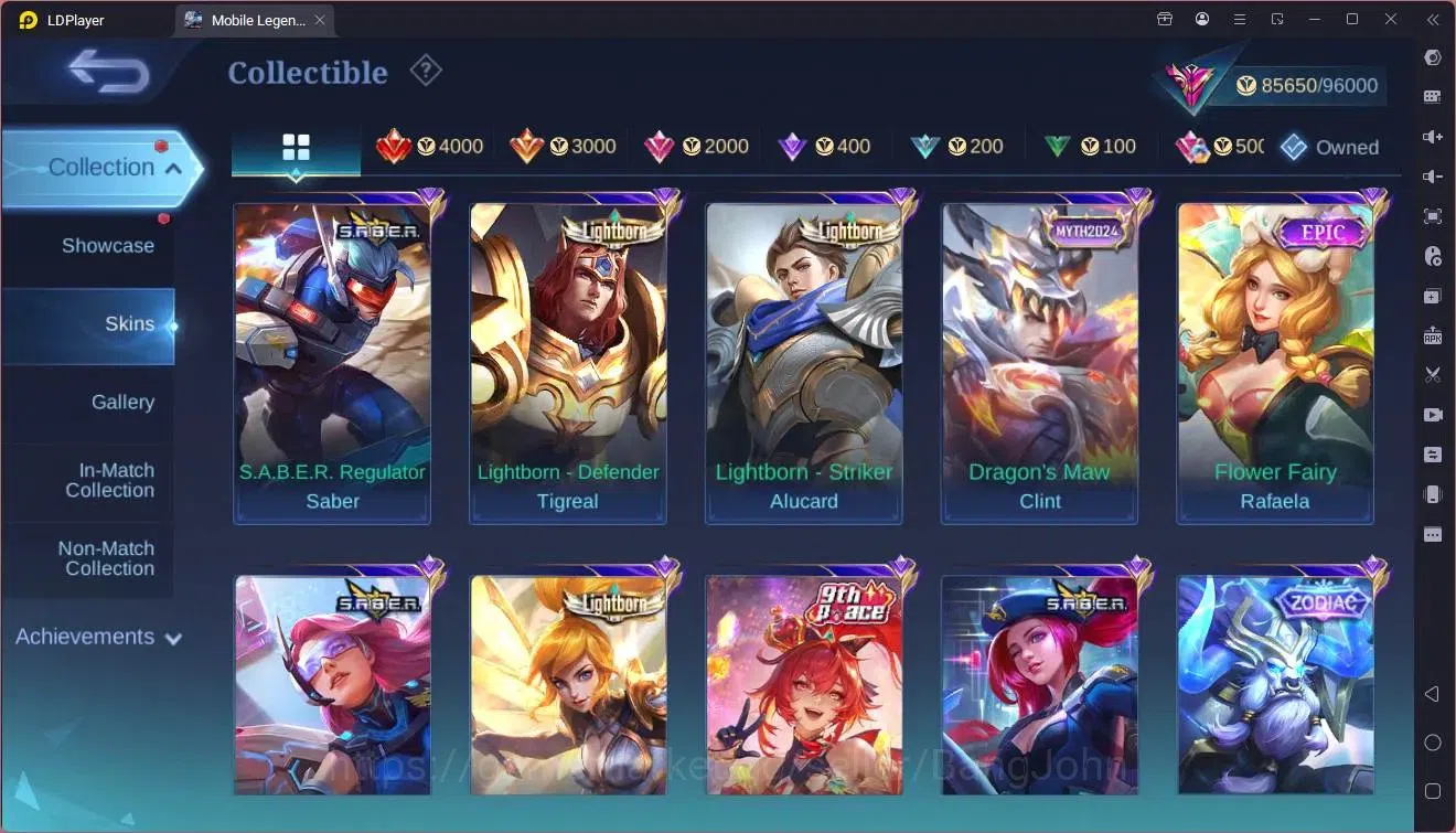 Mobile Legends: Bang Bang Accounts Global |Hero 133|Skin 294|Exalted|ASP Guin,Layla|P image 10