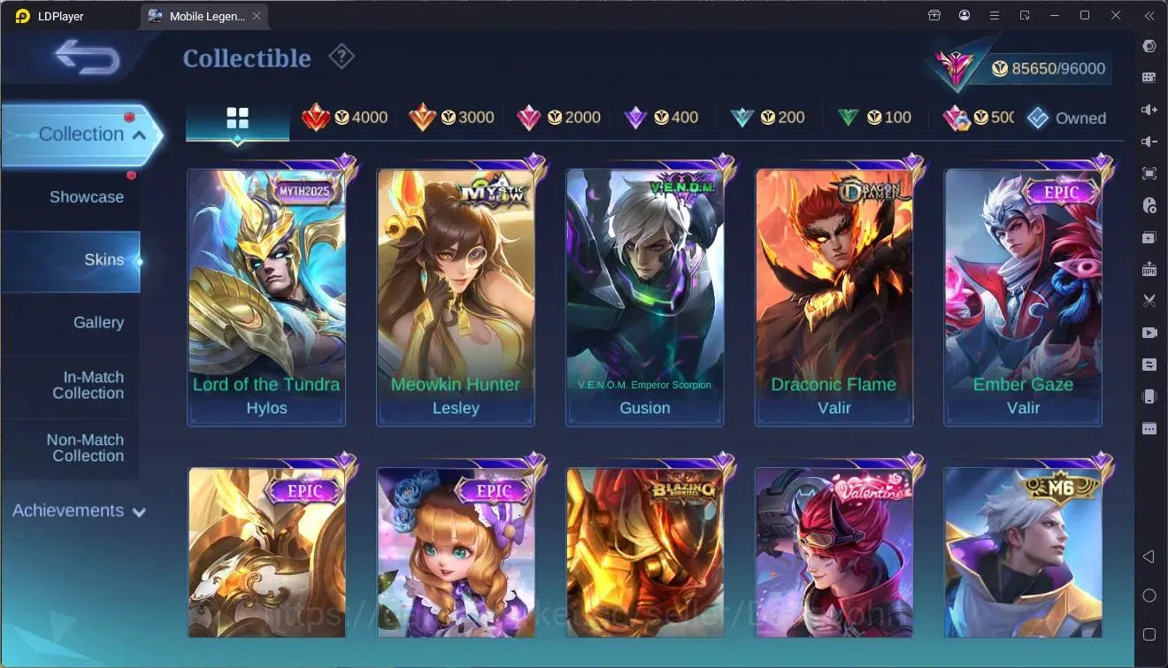 Mobile Legends: Bang Bang Accounts Global |Hero 133|Skin 294|Exalted|ASP Guin,Layla|P image 14