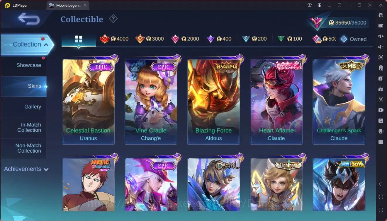 Mobile Legends: Bang Bang Accounts Global |Hero 133|Skin 294|Exalted|ASP Guin,Layla|P image 15