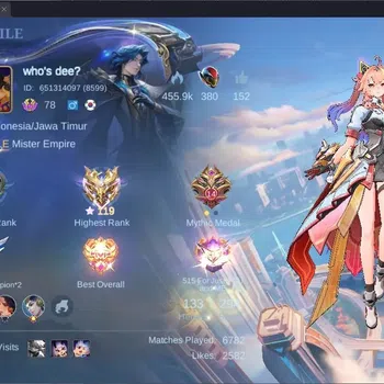Mobile Legends: Bang Bang Collector Global |Hero 133|Skin 294|Exalted|ASP Guin,Layla|P image 1