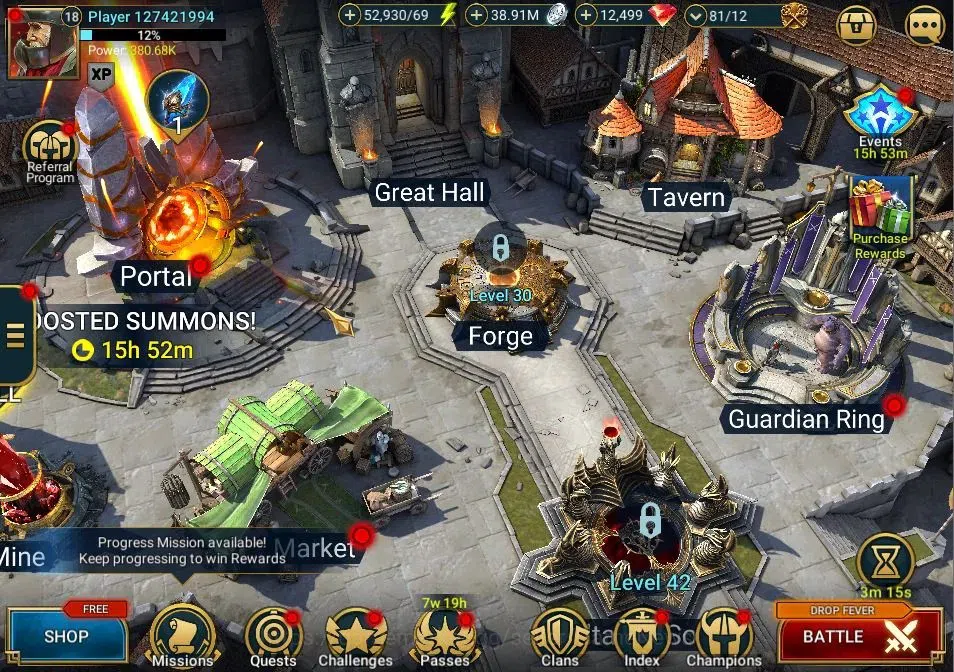 Raid: Shadow Legends Accounts Lv 18| Power 380K|12 Legend (Artak, Ninja, Visix, image 1