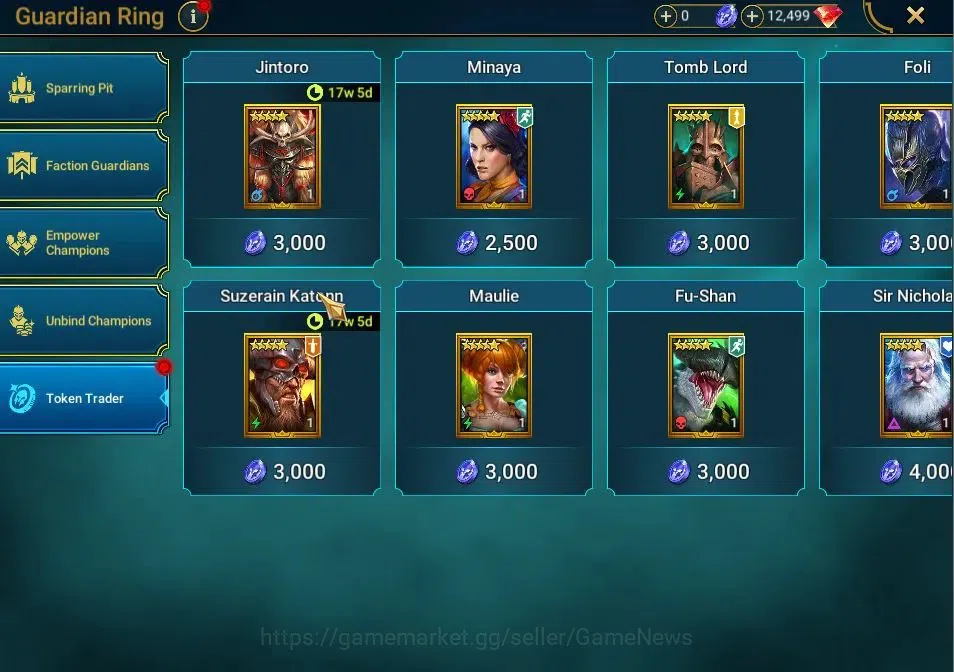 Raid: Shadow Legends Accounts Lv 18| Power 380K|12 Legend (Artak, Ninja, Visix, image 16