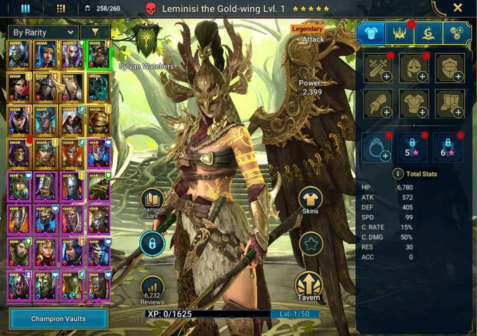 Raid: Shadow Legends Accounts Lv 18| Power 380K|12 Legend (Artak, Ninja, Visix, image 6