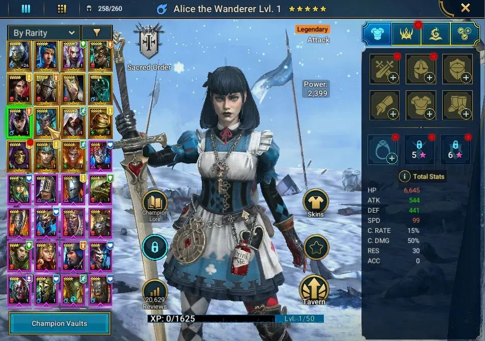 Raid: Shadow Legends Accounts Lv 18| Power 380K|12 Legend (Artak, Ninja, Visix, image 9