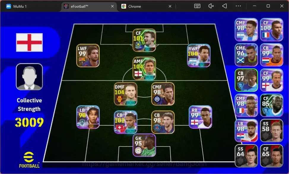 eFootball Accounts Android|PW 3009|Epic De Rossi,Lampard,Shevchenko,  image 2