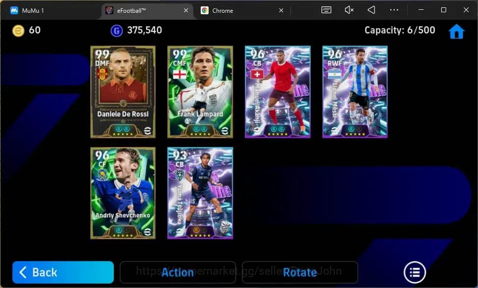eFootball Accounts Android|PW 3009|Epic De Rossi,Lampard,Shevchenko,  image 3